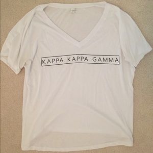 Kappa Kappa Gamma White T-shirt